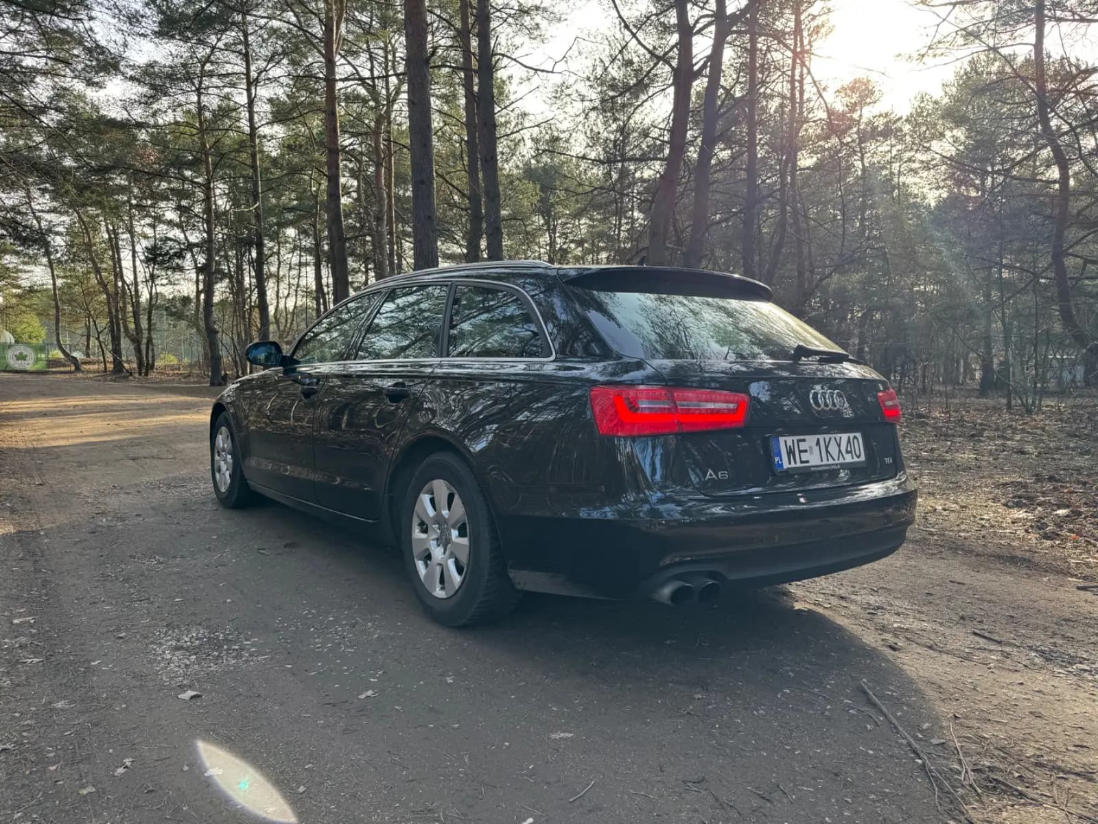 tył Audi jest elegancki